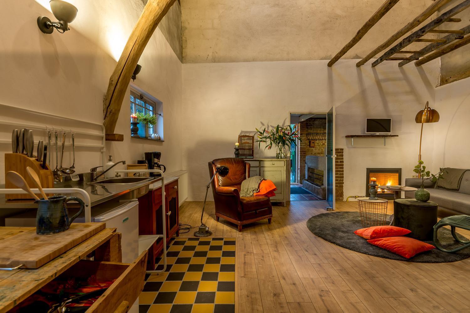 Aan De Holle Weg. Zeer Landelijk Gelegen Verbouwde Stal Tot Woning Nuth エクステリア 写真